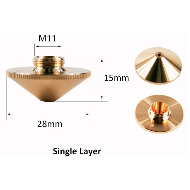 D32/D28 Single Layer Nozzle - Image 3